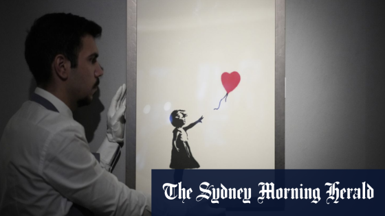 Two men charged over theft of renowned Banksy painting from gallery – MASHAHER