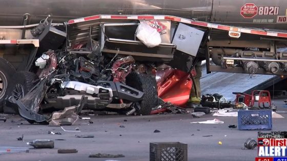 Texas Man Plows His Ford Raptor Into A Tanker Truck – MASHAHER