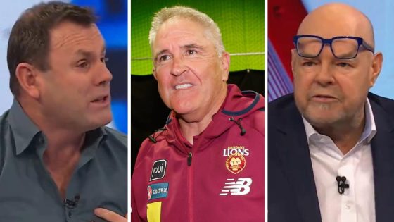 David King, Mark Robinson argue over Brisbane coach Chris Fagan criticism, vendetta against Lions coach, is he a good coach, AFL 360 – MASHAHER