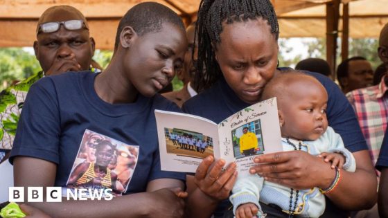 Funeral of Ugandan Olympian killed by ex-partner takes place – MASHAHER