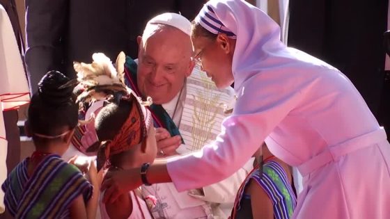 Pope Francis blesses children with disabilities in East Timor – MASHAHER