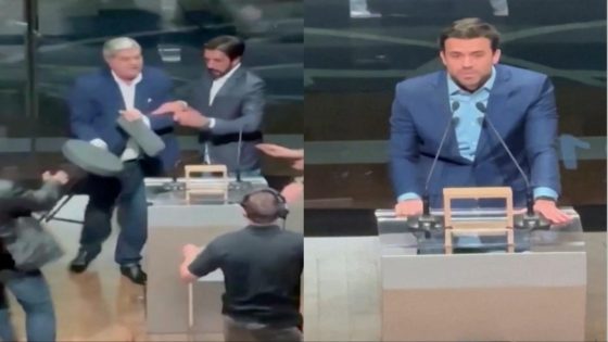 A Brazilian mayoral candidate attacked his opponent with a chair mid-debate – MASHAHER