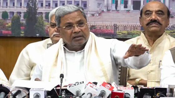 Money Laundering Case Filed Against Siddaramaiah In Land Scam-Linked Probe – MASHAHER