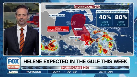 Tropical Storm or Hurricane Helene likely to form in Gulf of Mexico this week – MASHAHER