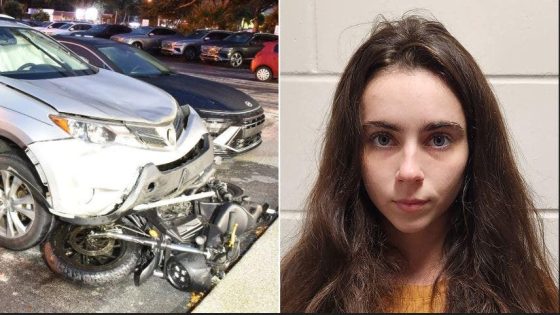 Florida ballroom dancer hit motorcyclist then drove off with bike stuck to her car, police say – MASHAHER