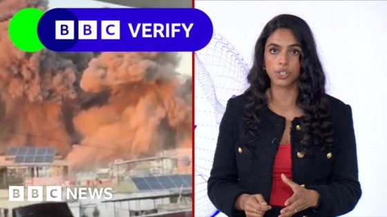 BBC Verify analyses footage of Israeli strikes on Beirut – MASHAHER