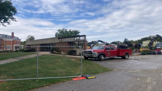 New restaurant won’t be going into former United Way building. Structure has been razed. – MASHAHER