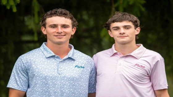 These Massachusetts brothers started a golf clothing company called Pure Golf Apparel – MASHAHER