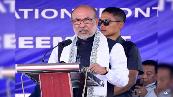 Manipur Chief Minister’s 8-Point Demand List For Centre – MASHAHER