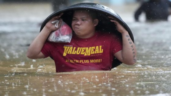 Fierce storm blows out of northern Philippines after leaving 14 dead in landslides and floods – MASHAHER