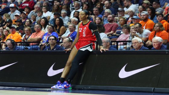 Aces star A’ja Wilson is out with ankle injury vs. Liberty, will miss first game in three seasons – MASHAHER