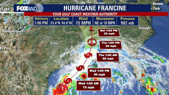 LIVE: Hurricane Francine tracker | Path, warnings, impact on Texas, Louisiana – MASHAHER