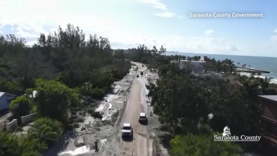 Drone footage shows aftermath of Hurricane Helene in Florida – MASHAHER