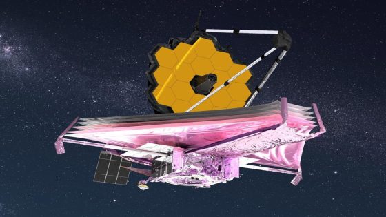 Webb telescope finds a ‘weird’ galaxy with something brighter than stars – MASHAHER