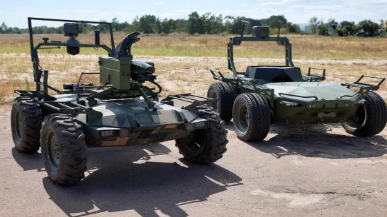 Ukraine expects the war to see exponentially more ‘iron soldiers,’ or ground drones with guns that can fill troop roles – MASHAHER