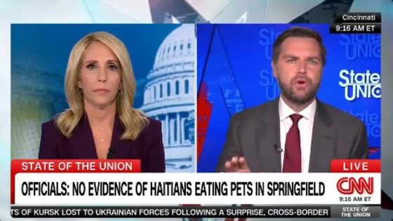 JD Vance appears to admit tale about Haitian immigrants eating pets is made-up as he loses cool with CNN host – MASHAHER