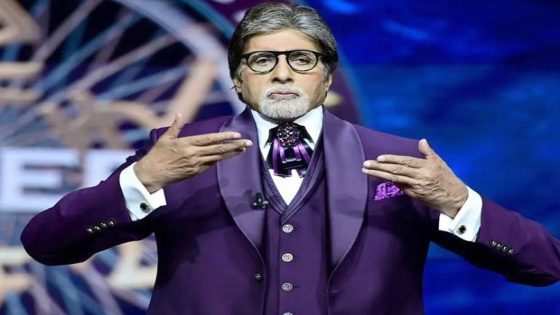 KBC 16: Amitabh Bachchan twists the rules of Kaun Banega Crorepati to empower contestant Trishul 16 : Bollywood News – MASHAHER