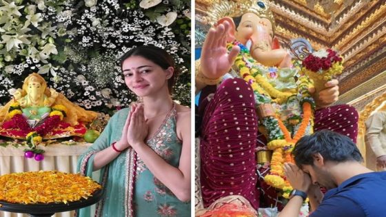 Ganesh Chaturthi 2024: Akshay Kumar extends wishes on social media, Ananya Panday welcomes Bappa, Kartik Aaryan seeks blessings at Lalbaugcha Raja; here’s how Bollywood celebs are celebrating the occasion 2024 : Bollywood News – MASHAHER