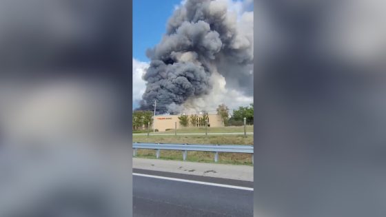 Interstate is closed outside Atlanta as residents evacuate due to a chemical plant fire – MASHAHER