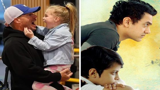 Cricketer David Warner’s daughter is a fan of Aamir Khan starrer Taare Zameen Par and here’s proof! : Bollywood News – MASHAHER