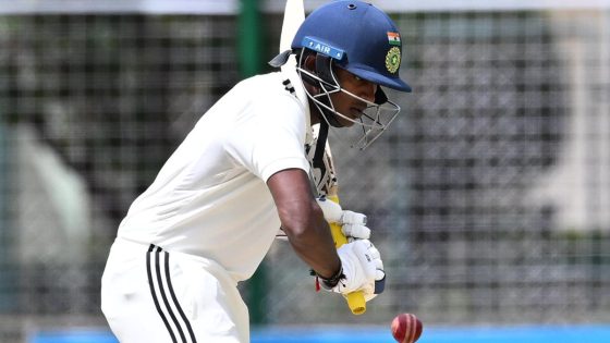 Duleep Trophy 2024: Sai Sudharsan, on a First-Class grind, hopes to make it to the Indian team again – MASHAHER