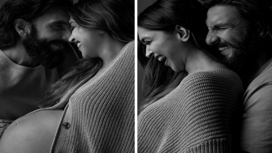 Deepika Padukone flaunts her baby bump in heartwarming maternity shoot pictures; Ranveer Singh adores her : Bollywood News – MASHAHER