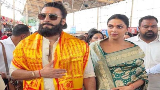 Deepika Padukone and Ranveer Singh seek blessings at Siddhivinayak Temple ahead of Baby’s arrival : Bollywood News – MASHAHER