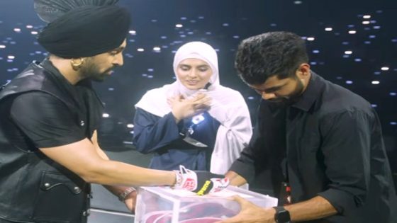 Diljit Dosanjh gifts shoes to Pakistani fan and says, “Hindustan and Pakistan are equal for me” : Bollywood News – MASHAHER