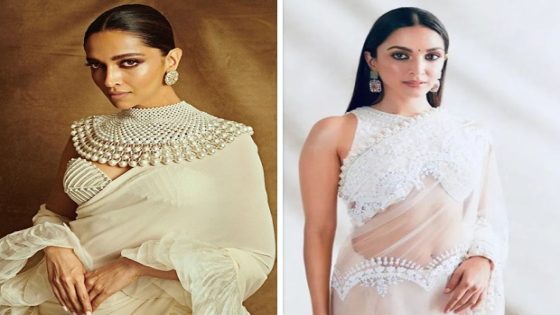 From Deepika Padukone to Kiara Advani: 5 Bollywood beauties who dazzled in white sarees 5 : Bollywood News – MASHAHER