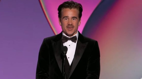 I Love That Colin Farrell Walked Out To The ’60s Batman Theme At The Emmys, And That’s Not All Fans Are Talking About – MASHAHER