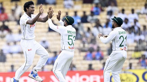 IND vs BAN: Hasan Mahmud becomes first Bangladesh bowler to take five wickets in India in Tests – MASHAHER