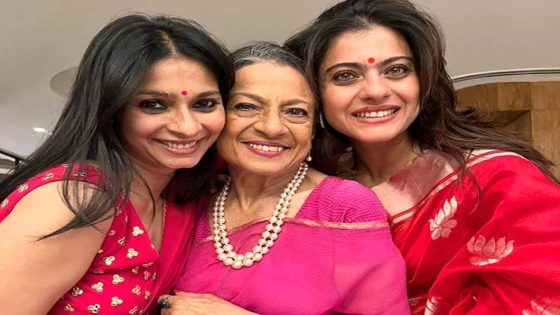 Kajol and Tanishaa ring in Tanuja’s 81st birthday, pay special tribute to their “evergreen, crazy, beautiful goddess”: “18 forever”  81 : Bollywood News – MASHAHER