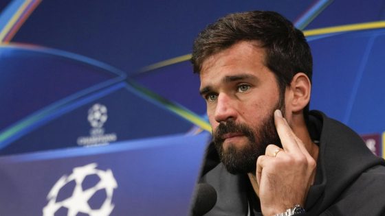 Liverpoolâs Alisson hits out at congested schedule ahead of UEFA Champions League – MASHAHER