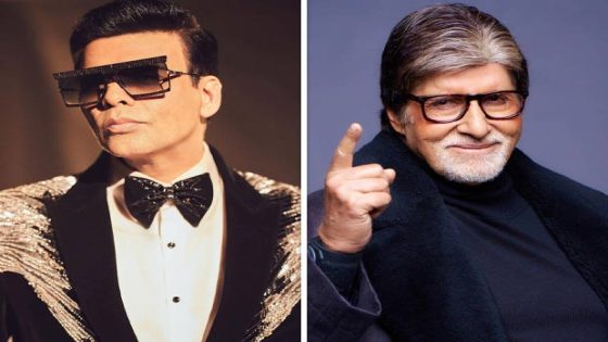 Karan Johar lauds Amitabh Bachchan’s aura: “That is true power. Magnetism” : Bollywood News – MASHAHER