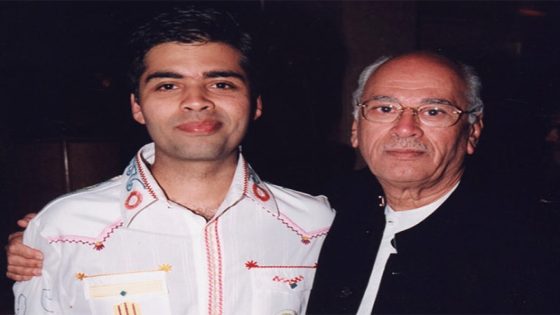 Karan Johar recalls bonding with father Yash Johar in final days, speaks about his “only regret”: “I was told he has only a year or 10 months” 10 : Bollywood News – MASHAHER