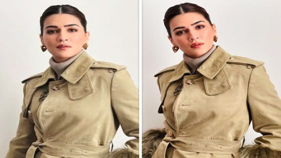 Kriti Sanon steals the spotlight in chic Burberry at London Fashion Week 2024 2024 : Bollywood News – MASHAHER