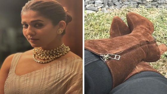 Nayanthara teases fans with a glimpse from sets of Yash starrer Toxic : Bollywood News – MASHAHER