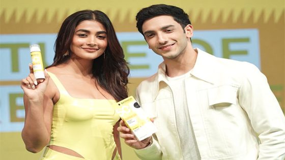 Pooja Hegde and Vedang Raina collaborate for the FIRST time to promote Garnier’s new range of Suncare : Bollywood News – MASHAHER