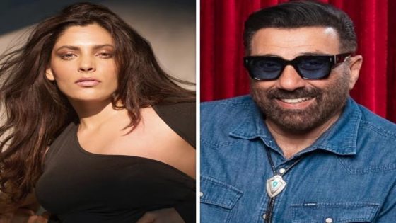 Saiyami Kher starts shoot with Sunny Deol in Hyderabad after historic Ironman Triathlon : Bollywood News – MASHAHER