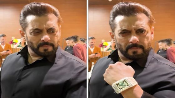 Salman Khan adorns Billionaire III Watch with 714 encrusted diamonds, valued at staggering Rs. 41.5 crores 714 : Bollywood News – MASHAHER