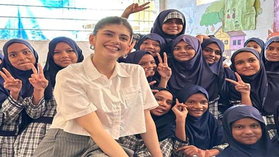 Sanjana Sanghi leads empowering class for underprivileged students on Teacher’s Day 2024: “Unboxing fears, chasing hopes and dreams” 2024 : Bollywood News – MASHAHER