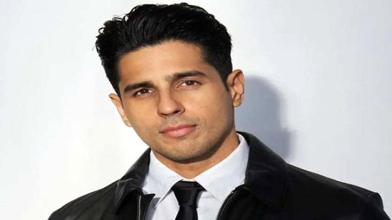 Sidharth Malhotra abruptly exits action drama Mitti one month before the shoot due to creative differences: Report : Bollywood News – MASHAHER