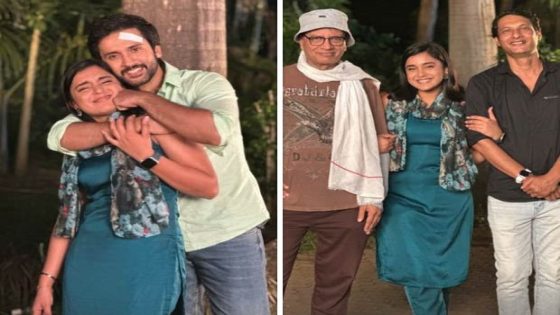 Sumbul Touqeer shares ‘it’s a wrap’ photos from the sets of Kavya: Ek Jazbaa Ek Junoon amid rumours of the show going off air : Bollywood News – MASHAHER