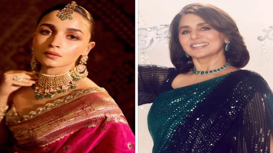 Alia Bhatt praises mom-in-law Neetu Kapoor, calls her ‘beauty inspiration always’ : Bollywood News – MASHAHER