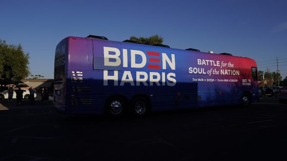 US Presidential Elections 2024: US jury to rule on ‘Trump Train’ convoy surrounding Biden-Harris campaign bus – MASHAHER