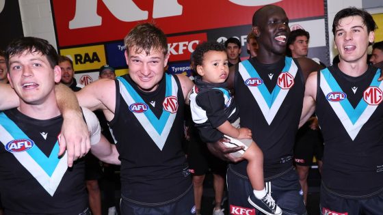 Inside Port Adelaide change rooms for win over Hawthorn Hawks, Ken Hinkley argument with James Sicily, Jack Ginnivan controversy, apology on live TV, preliminary final vs Sydney Swans, Miles Bergman, latest news – MASHAHER