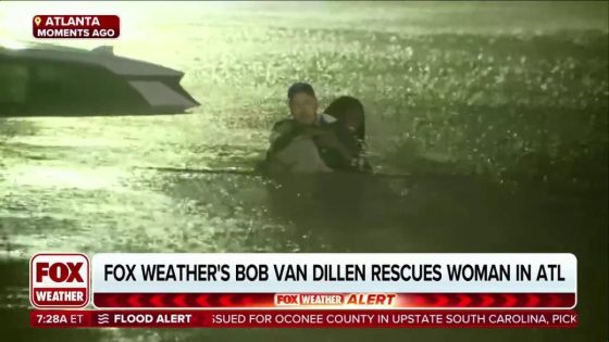 FOX Weather’s Bob Van Dillen rescues woman from Atlanta floodwater – MASHAHER