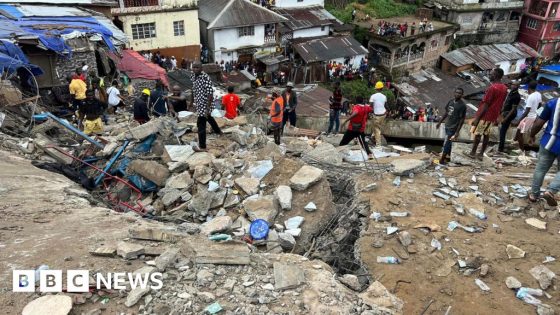 Building collapse in Freetown kills eight – MASHAHER