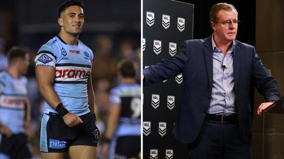 Graham Annesley denies crackdown on high contact, Kayal Iro, Sharks, Dallin Watene-Zelezniak, Warriors, Round 27 – MASHAHER