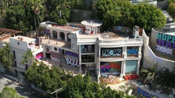 $21M Bel Air Mansion Gets Defaced by Graffiti – MASHAHER